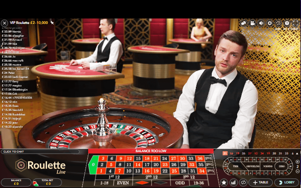 Live casino online